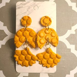 🐝 Beehive Earrings